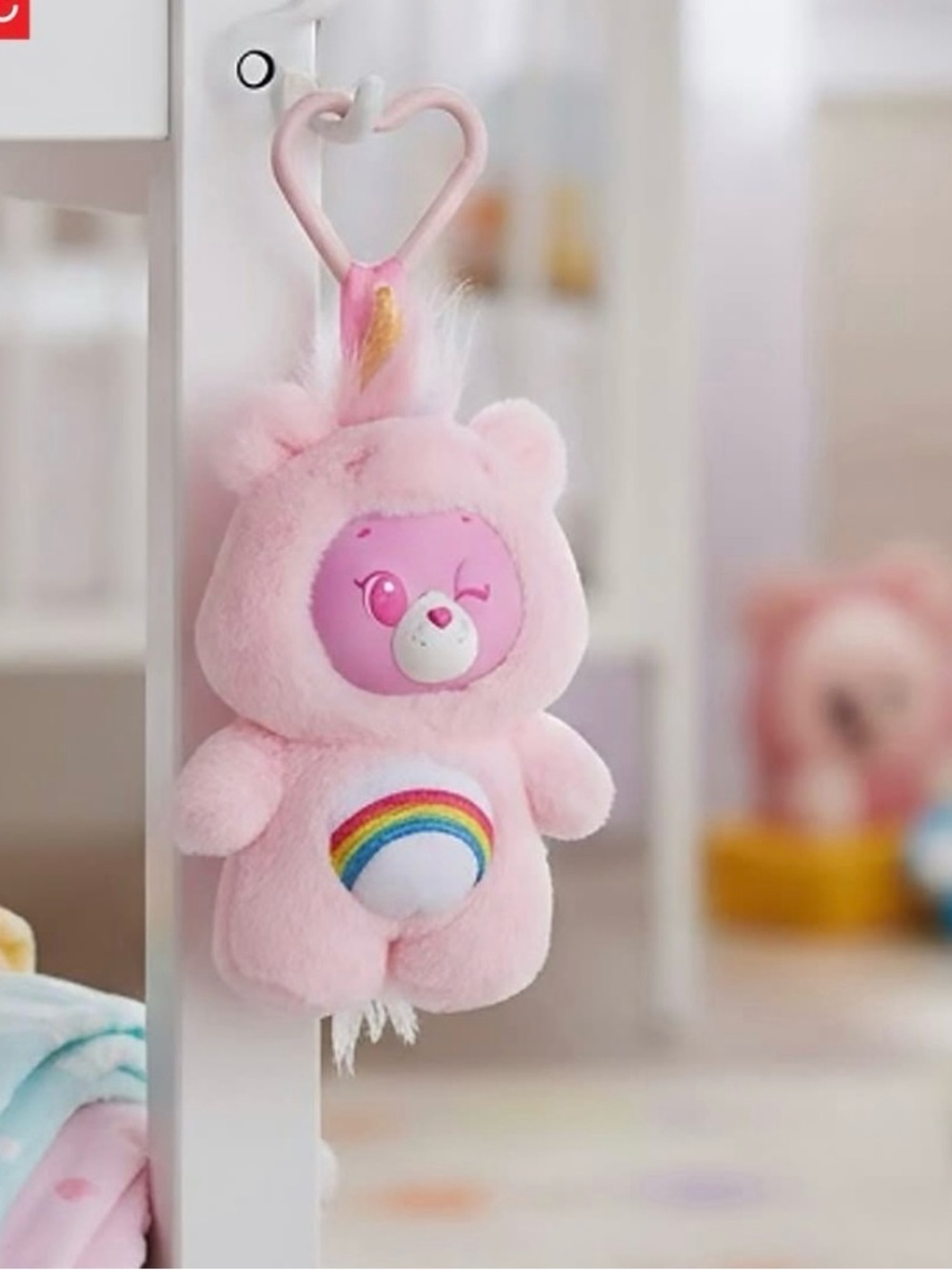 Care Bears Animal Costume Scented Mini Vinyl Plush Pendant – Cheer Bear